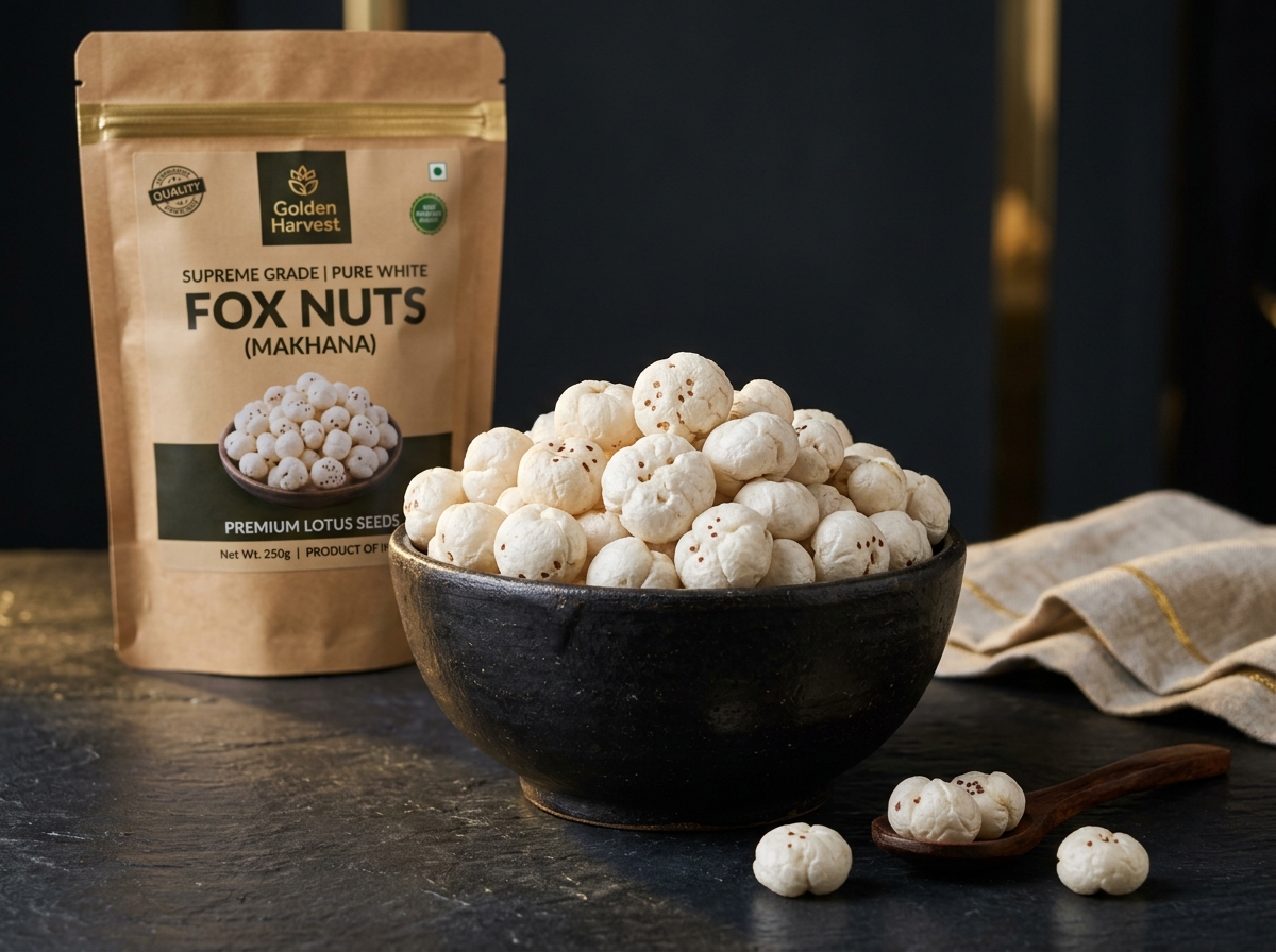Premium Fox Nuts Makhana from Bihar